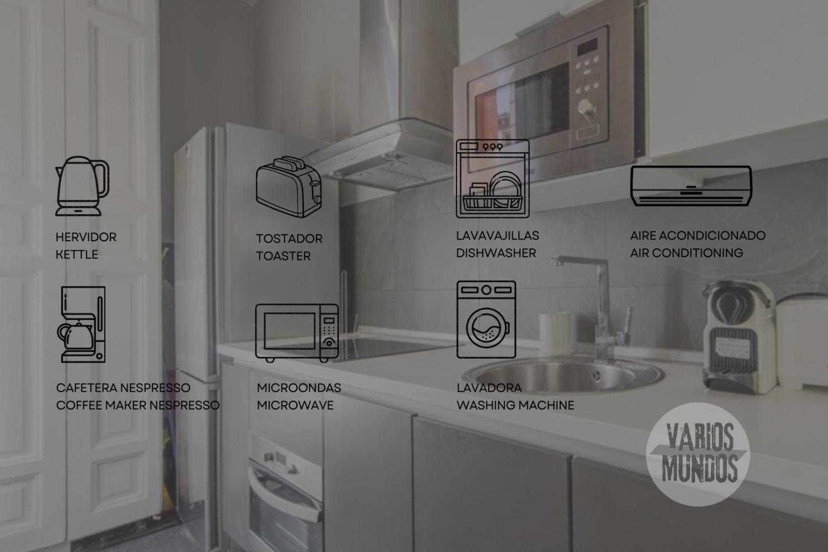 Great Apt Para 6Pax In The Heart Of Madrid Center Εξωτερικό φωτογραφία
